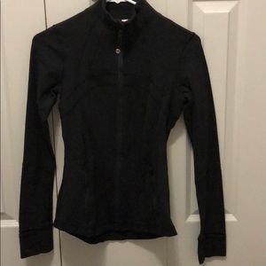 Black defined lululemon jacket